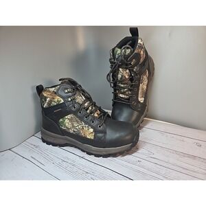 Ozark Trail 6" Waterproof Hunting Hiking Boot Men Size 8 REALTREE Camo *NEW*